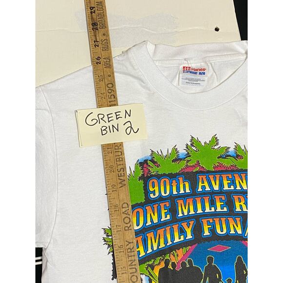 Cooper City Marathon 2001 Vintage white t shirt size Small - Picture 3 of 6